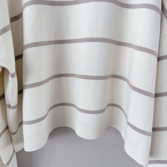 Free People Paulie Stripe Turtleneck Sweater New with tags! Oversized sweater - Picture 13 of 14